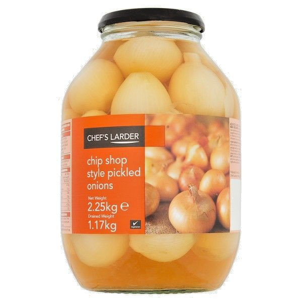 Pickled Onions Chip Shop Style 2.25kg /Pub Style Pickled Onions 2.25kg