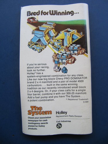 1980 NHRA DRAG RULES  Drag Racing's Official Guidelines, National Hot Rod Assn. - Picture 2 of 6