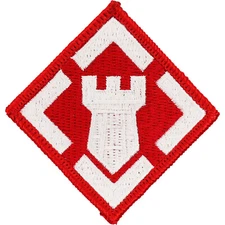 Army 20th Engineer Brigade Patch ( 3" Wide x 3" High ) P163