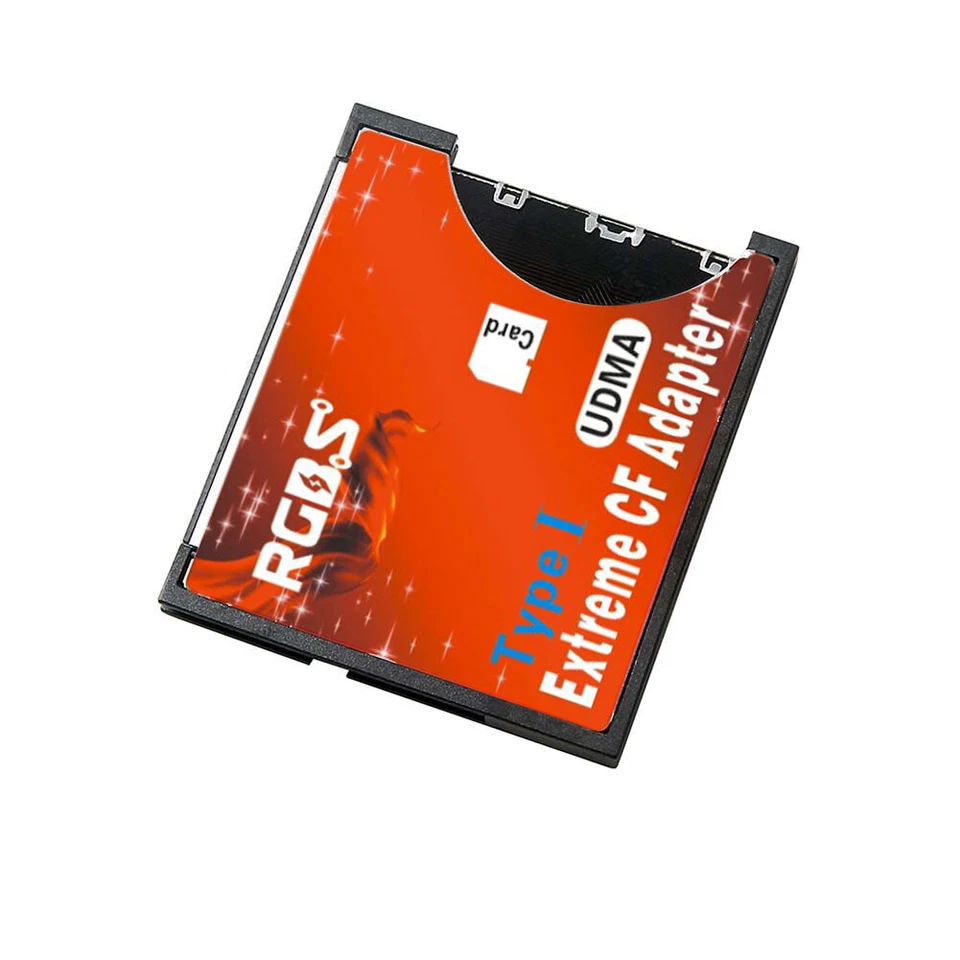 SD SDHC SDXC to CF Compact Flash Type I Memory Card Adapter Converter For Camera - Image 3 of 4