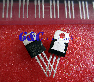 50PCS BD649 TRANS NPN DARLNGTN 100V 8A TO220 NEW high QUALITY T23