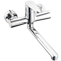 Schwenkbare KüChenarmatur SpüLtischarmatur Wandarmatur KüChen Wasserhahn - Chrom
