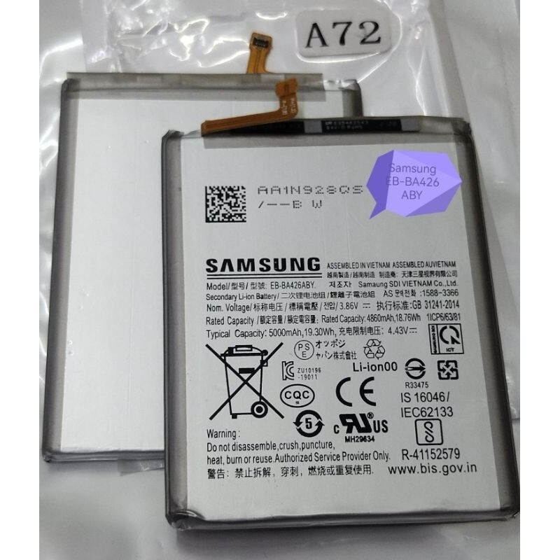 Batterie EB-BA426ABY pour réparer l'autonomie du Galaxy M22