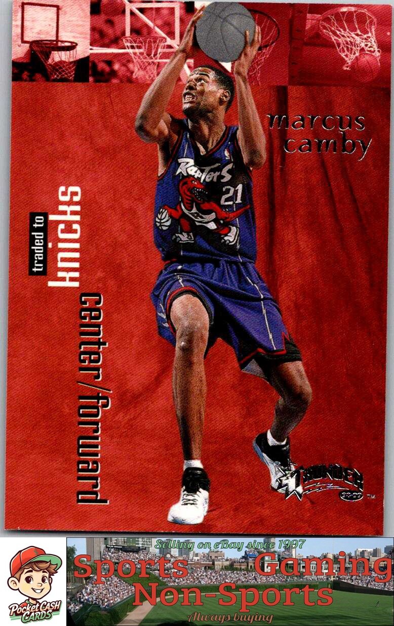 1998-99 SkyBox Thunder #60 Marcus Camby 006338