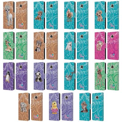 ANIMAL CLUB INTERNATIONAL PET ROYALTIES LEATHER BOOK CASE FOR MOTOROLA PHONES