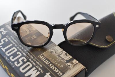 MOSCOT sunglasses LEMTOSH Tom Tosh light brown 46□24-145 black
