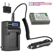 Kastar Battery LCD AC Charger for EN-EL9a MH-23  Nikon D60 SLR Digital Camera
