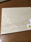 Woodcraft Construction Kit 3D Polar Bear Puzzle 46 Pieces New Sealed — photo 6