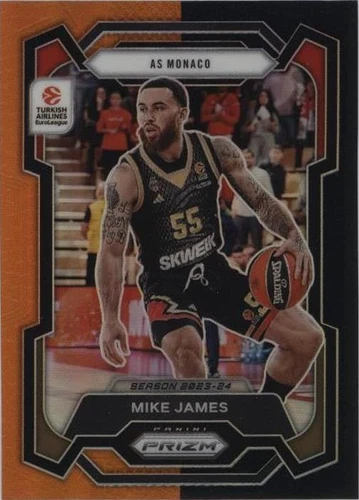 2023-24 Panini Prizm Turkish Airlines EuroLeague - Mike James #1
