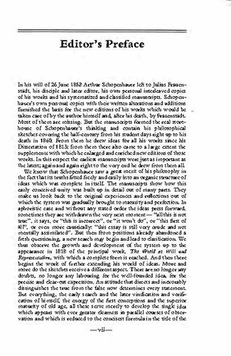 Schopenhauer: Manuscript Remains (V1): Early Manuscripts (1804-1818) - Picture 6 of 15