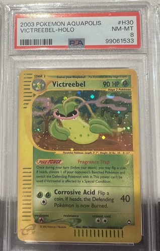 Victreebel graded PSA 8 for sale on eBay