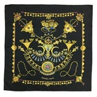 EGA HERMES PARURES DES SABLES Carre 90 Silk 100% Scarf Multicolor/HE7925