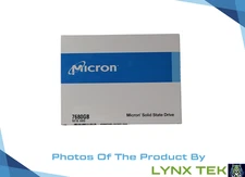 NEW Micron 5210 ION 7.68TB SATA III 6Gb/s QLC 2.5" Enterprise SSD MTFDDAK7T6QDE