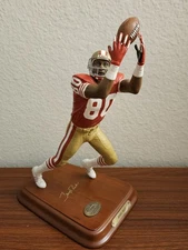 Jerry Rice San Francisco 49ers Danbury Mint NFL Figure/Statue RARE Collectible
