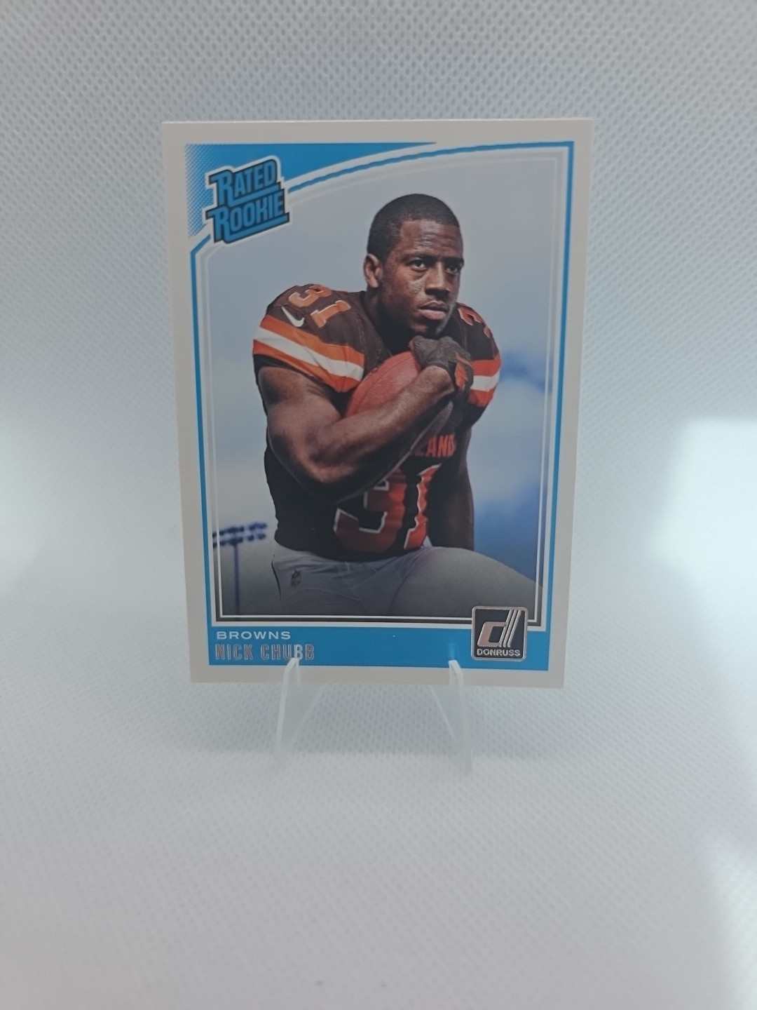 2018 Panini Donruss - Rated Rookie Nick Chubb #308 (RC)
