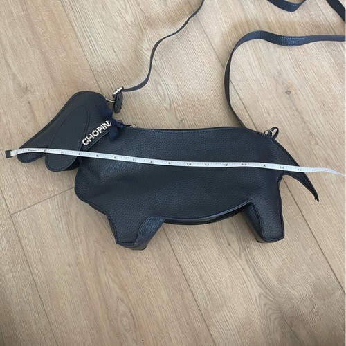 Chopin navy blue dachshund dog handbag Crossbody - Bild 6 von 10
