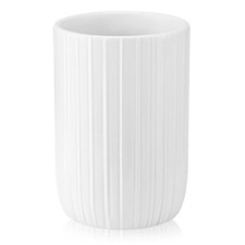 Bathroom Tumbler Cup Ceramic 12.6oz Reusable Toothbrush Cup 375ml,Toothbrush ...