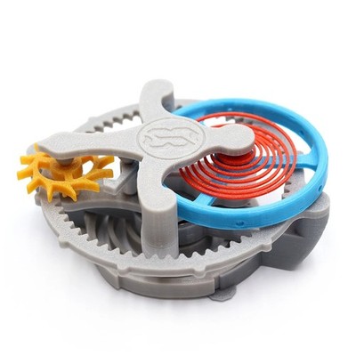 Mechanische Uhr Innenstruktur Modell 3D Druck DIY Uhrwerk Aufzug 3586