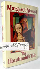 The Handmaid's Tale SIGNED by Margaret Atwood 1985 CA 2nd printing in Mylar