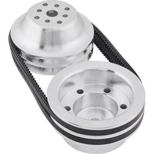 Speedway 11 Aluminum Crank Long Water Pump Pulley Kit Chevy Sbc 305 350 400 Speedway 11 Aluminum Crank Long Water Pump Pulley Kit Chevy Sbc 305 350 400