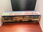 Vintage  1995 Hess Toy Truck and Helicopter New In Original Box