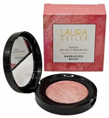 Laura Geller Baked Blush-n-Brighten Pink Buttercream 0.16 oz ~ New w Box
