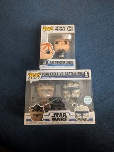 Funko Pop! Star Wars: Pong Krell vs Captain Rex 2 Pack (exclusivo de
