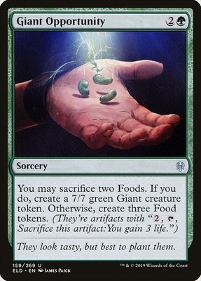 [MTG] Giant Opportunity (159) (ELD) LP-HP