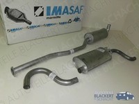 Imasaf Auspuffset Komplett für Volvo 940 Limo/Kombi 2.4 Diesel 60KW 1990-1995
