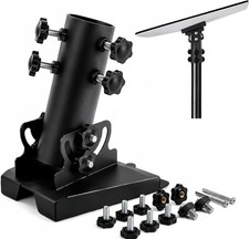 Starlink Pole Mount Pipe Adapter, for Standard 4  Gen 4 Black
