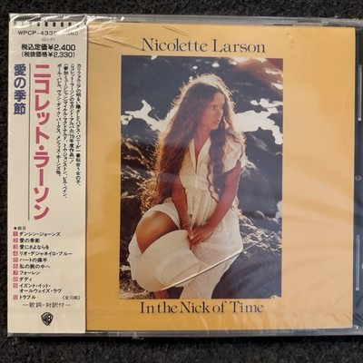 Nicolette Larson In The Nick Of Time JAPAN IMPORT CD BRAND NEW SEALED OBI 1991