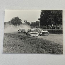 Vintage Rally Racing Photo Photograph Dppi Ford Escort Vw Volkswagen Beetle Bmw