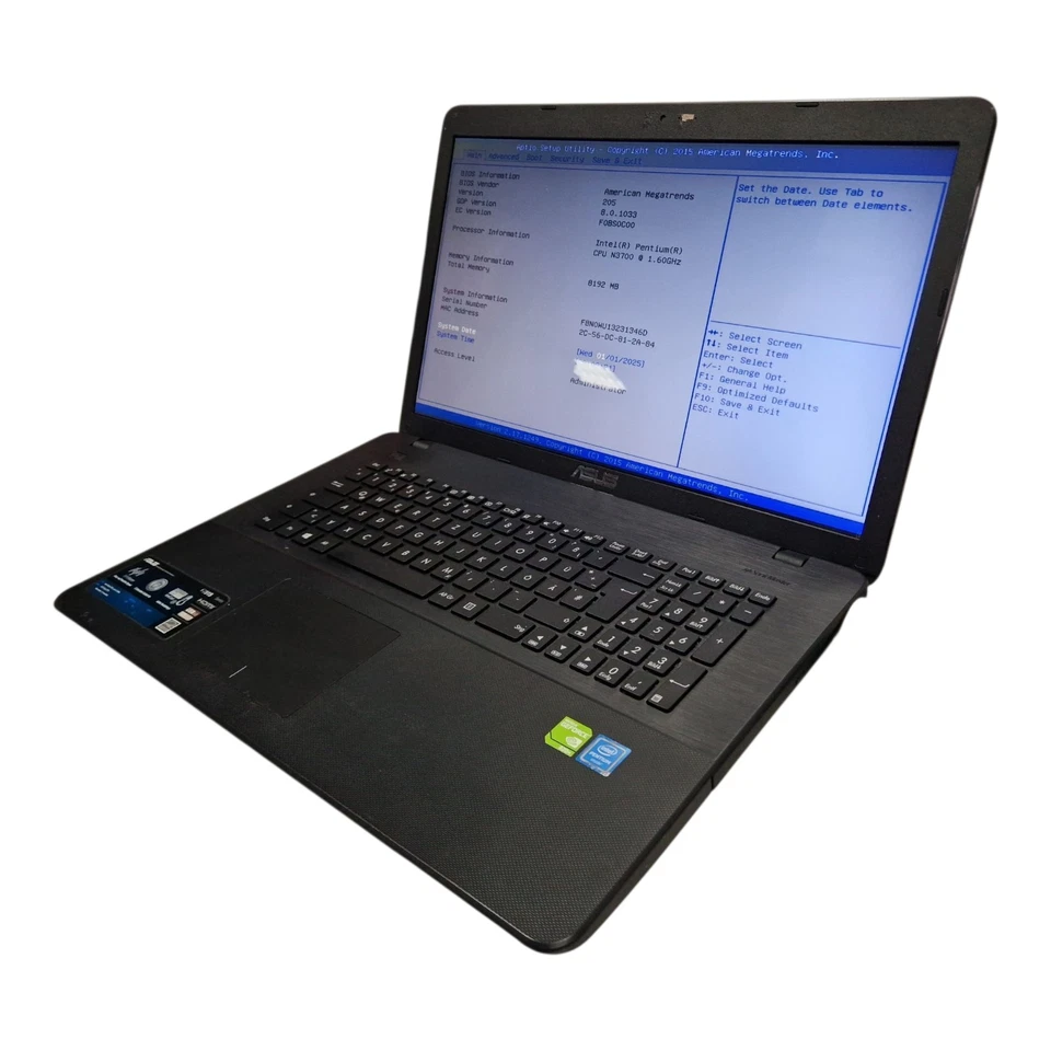 ASUS F751S Séries Laptop – Intel Pentium N3700,8GB RAM, Nvidia Geforce 920M #A9 - Photo 4/4