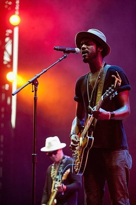 Gary Clark Jr Performs 2012 Voodoo Experience at City Park on Octo- Old Photo 7