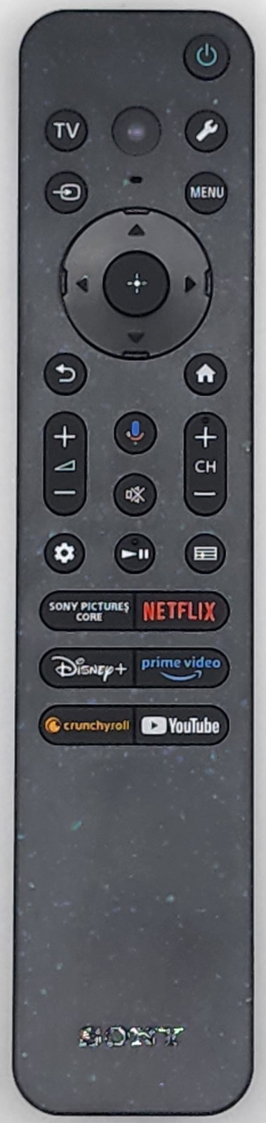SONY RMF-TX920U OEM Remote for 2024-2026 TVs, Backlit-Voice-Cleanable-USB Charge