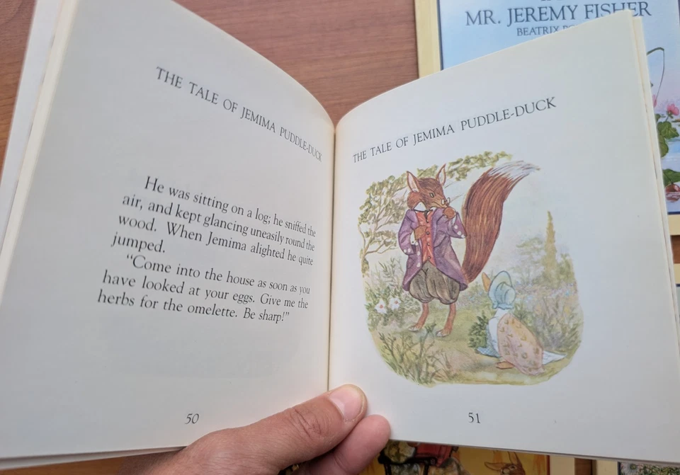 Beatrix Potter 5 book lot, illustrated Allen Atkinson 1983, VGUC - Image 4 of 4