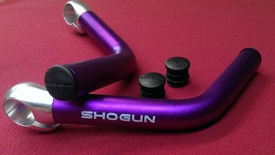 Shogun Powerbar Lite Alu Barends, lang, purple, NEU, NOS, Retro, KULT