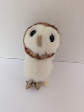 Folkmanis Puppets BARN OWL Mini Plush Finger Puppet 4"