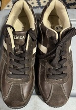 Zapatos con cordones Perry Ellis America para hombre "Patrol" marrón 9,5 ancho ancho