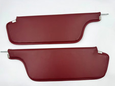 Burgundy Sunvisor Set For 19681970 Dodge Charger Coronet Super Bee Burgundy Sunvisor Set For 19681970 Dodge Charger Coronet Super Bee