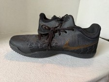 Size 10 - Nike Kobe Bryant Mamba Rage Gold Stars Black Metallic 908972-099 Size 10 - Nike Kobe Bryant Mamba Rage Gold Stars Black Metallic 908972-099