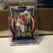 2024 Panini Select Bucky Irving #4 Rookie Red Prizm Die-Cut Concourse Buccaneers