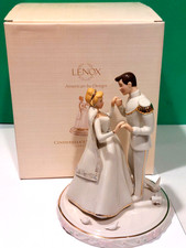 LENOX Disney CINDERELLA WEDDING DAY CAKE TOPPER Prince Charming - NEW in BOX COA