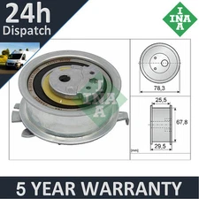 Fits VW Audi Skoda 1.2 TDi 1.5 1.6 2.0 INA Timing Belt Tensioner Pulley