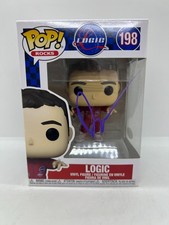 Logic Signed Logic Funko Pop Rapper Sir Robert Bryson Hall II #198 ACOA
