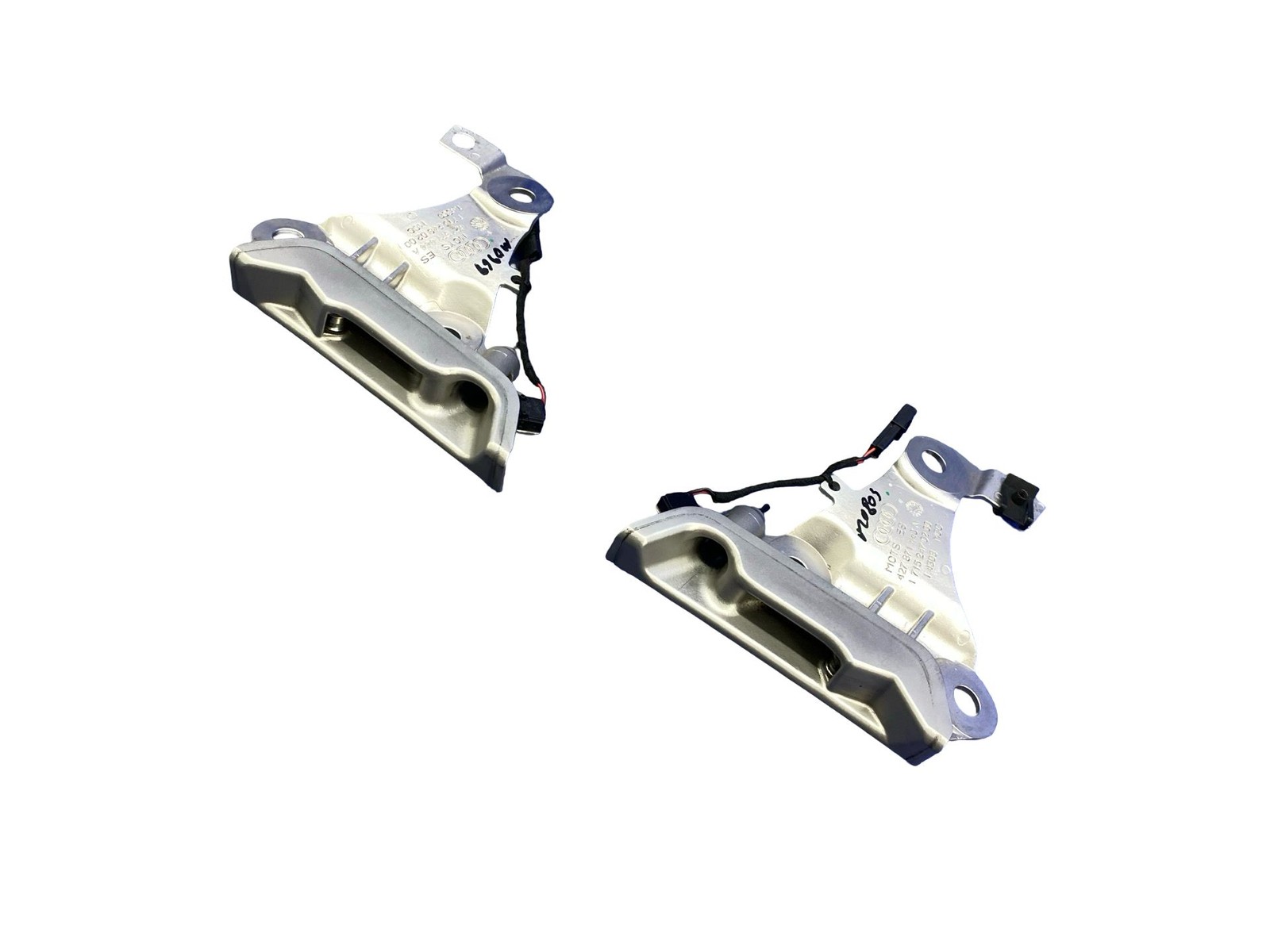 2011-2015 Audi R8 v10 Oem Front top roof end plate support mount bracket set