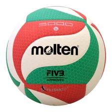 Molten V5M5000 Volleyball  Size 5, Soft Touch, Indoor/Outdoor PU Microfiber Ball