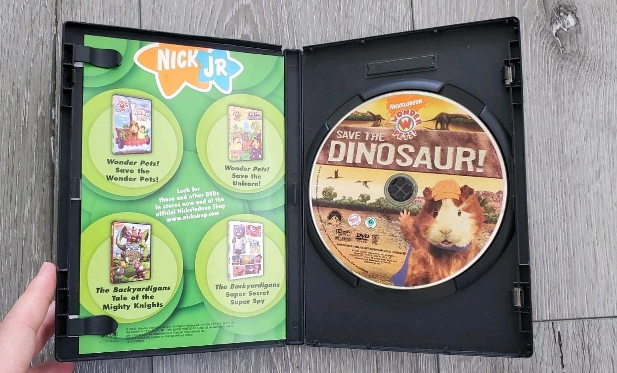 Nickelodeon Wonder Pets! Save the Dinosaur! Kids DVD Preschool Show Nick Jr.