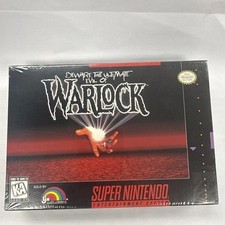 Warlock (Super Nintendo SNES) **BRAND NEW** Sealed!