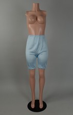 NOS Vintage Directoire Knickers Bloomers Pantaloons With Back Panel Blue Size XL